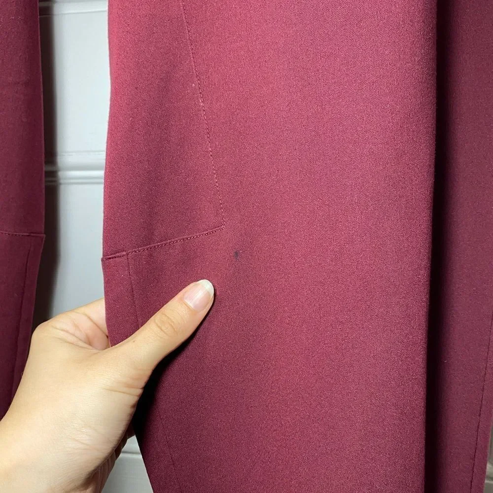 Figs | Men’s Tansen Jogger Scrub Pants Drawstring Waist Burgundy Sz XXL
